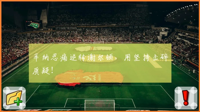 辛纳忍痛逆转谢尔顿，用坚持击碎质疑！